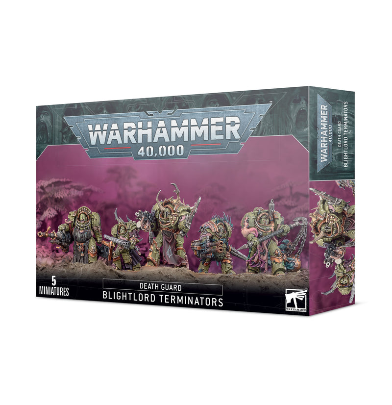 GW Warhammer 40K Death Guard Blightlord Terminators
