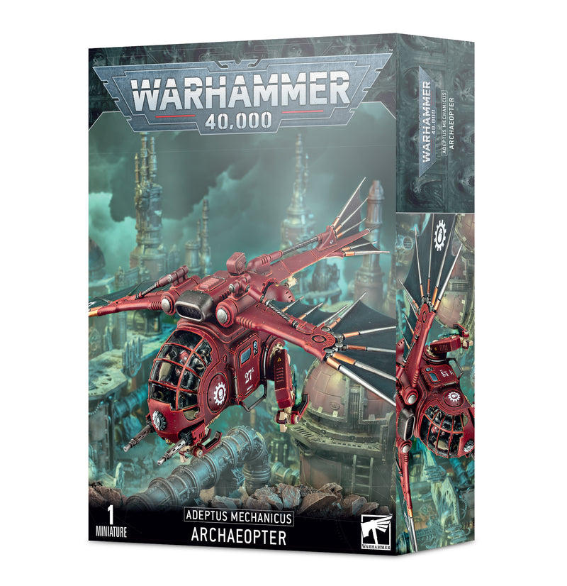 GW Warhammer 40K Adeptus Mechanicus Archaeopter Fusilave/Stratoraptor/Transvector