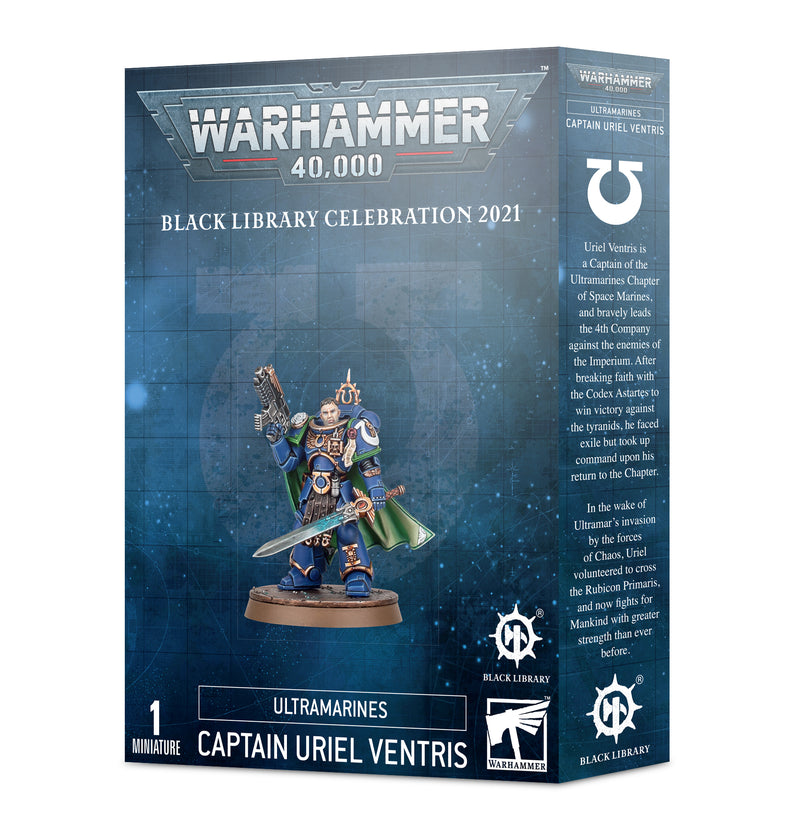 GW Warhammer 40K Ultramarines Captain Uriel Ventris