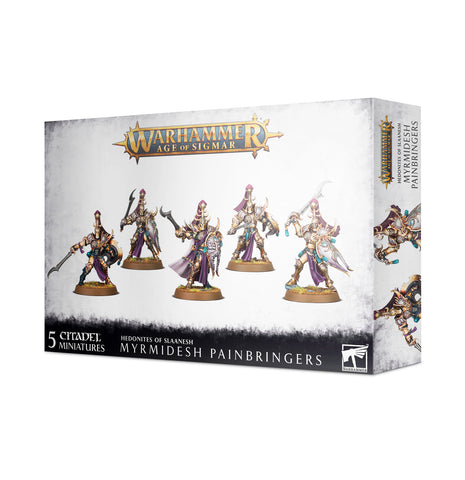 GW Age of Sigmar Hedonites Of Slaanesh Myrmidesh Painbringers/Symbaresh Twinsouls