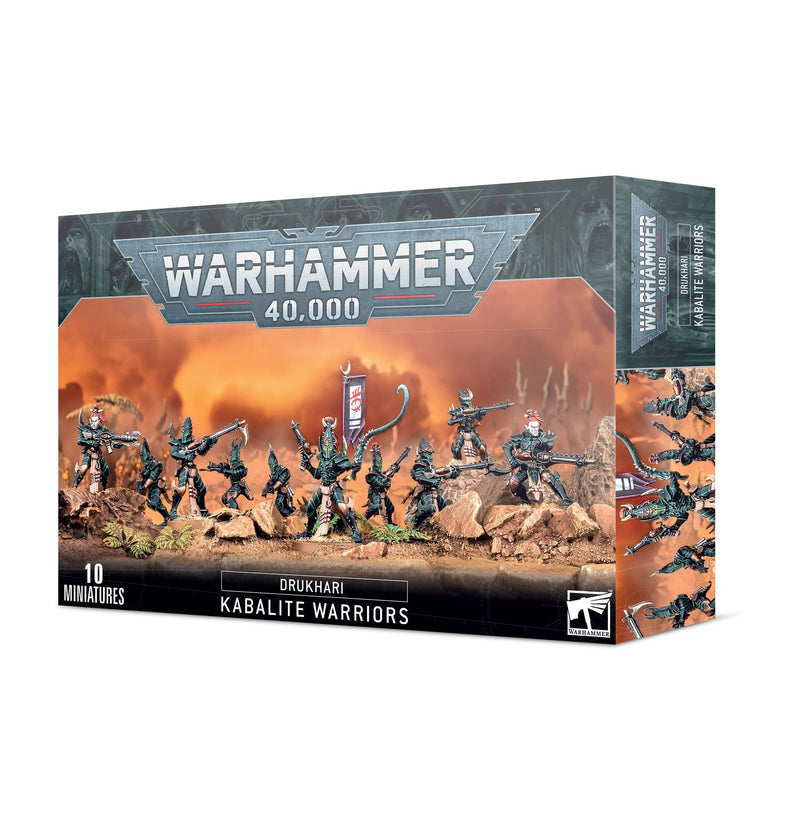 GW Warhammer 40K Drukhari Kabalite Warriors
