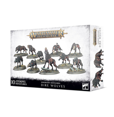 GW Age of Sigmar Soulblight Gravelords Dire Wolves