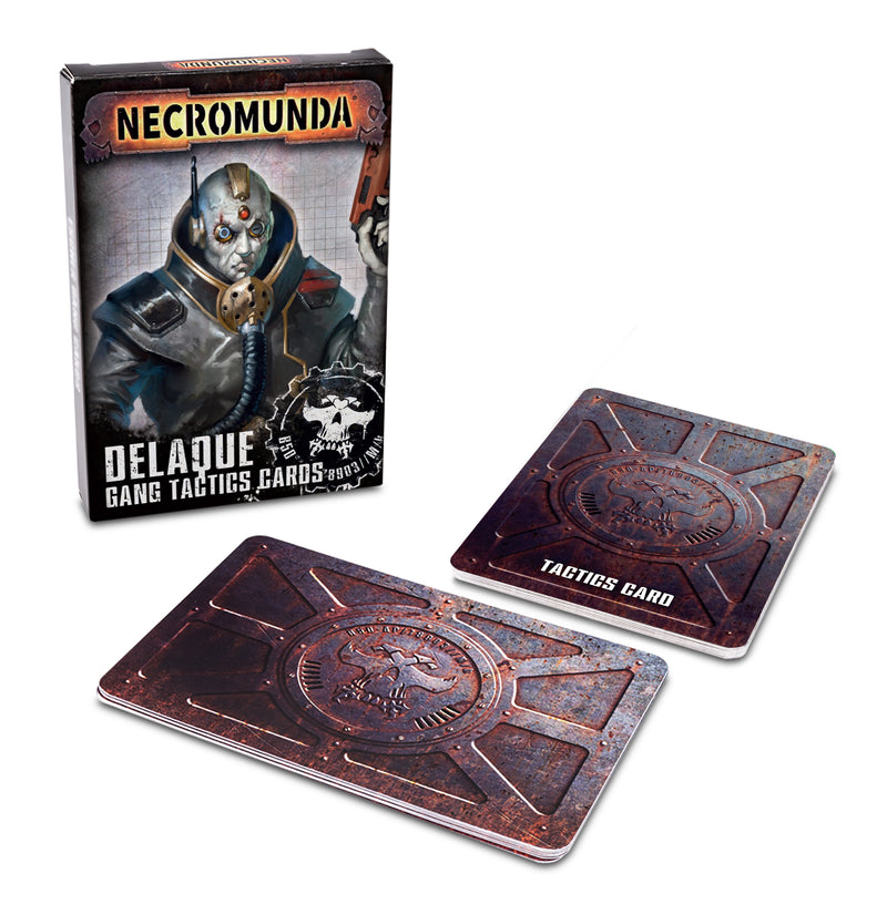 GW Necromunda Delaque Gang Tactics Cards