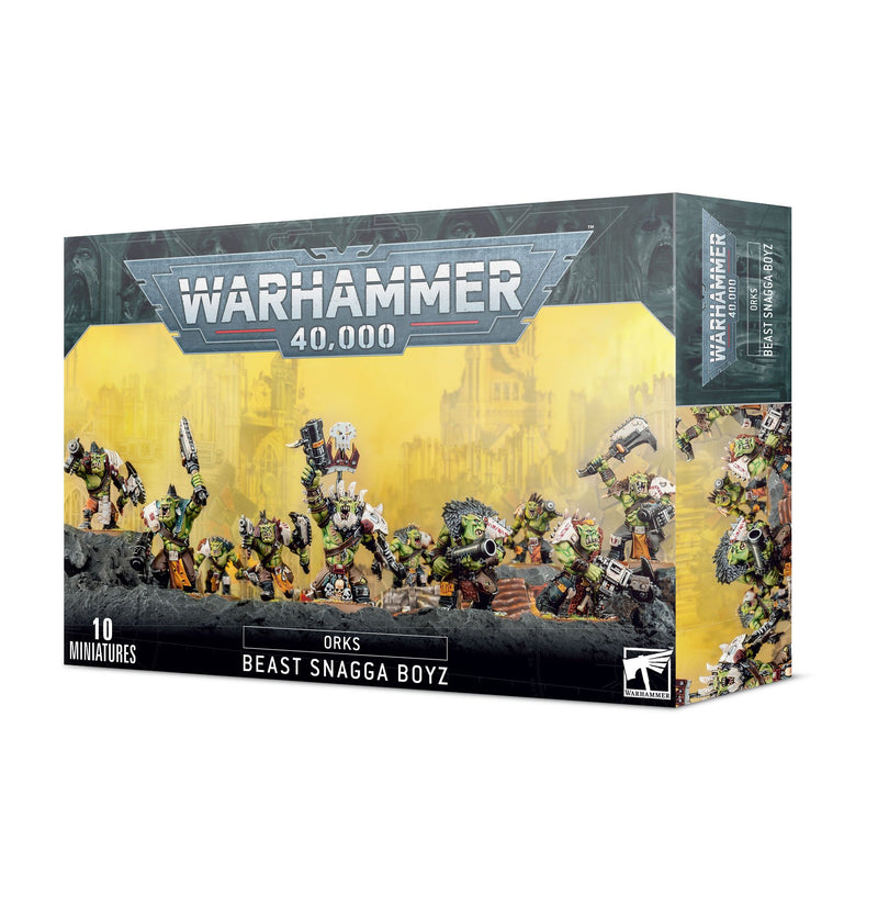 GW Warhammer 40K Orks Beast Snagga Boyz