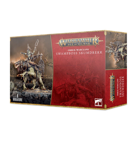 GW Age of Sigmar Orruk Warclans Swampboss Skumdrekk/Snatchaboss/Sludgeraker