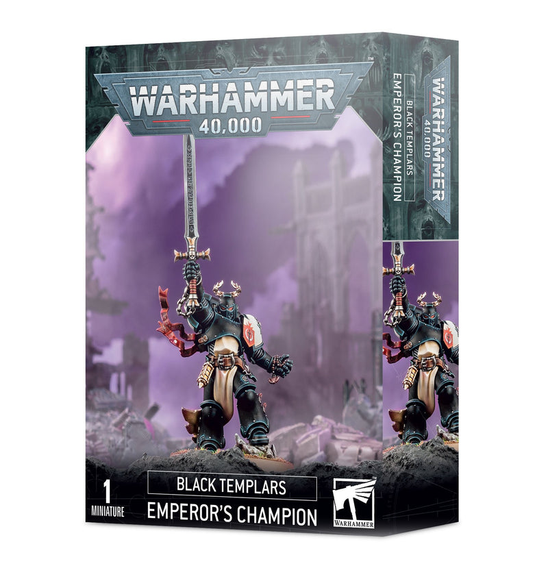 GW Warhammer 40K Black Templars Emperor's Champion