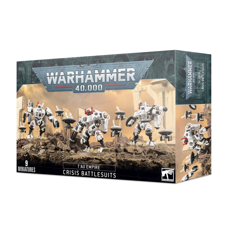 GW Warhammer 40K T'au XV8 Crisis Battlesuits