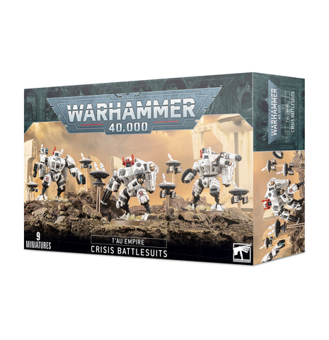 GW Warhammer 40K T'au Empire XV8 Crisis Battlesuits
