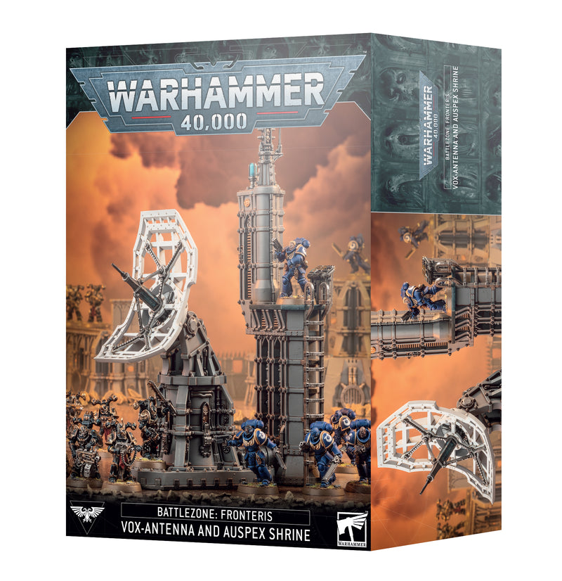 GW Warhammer 40K Battlezone Fronteris: Vox Antenna and Auspex Shrine