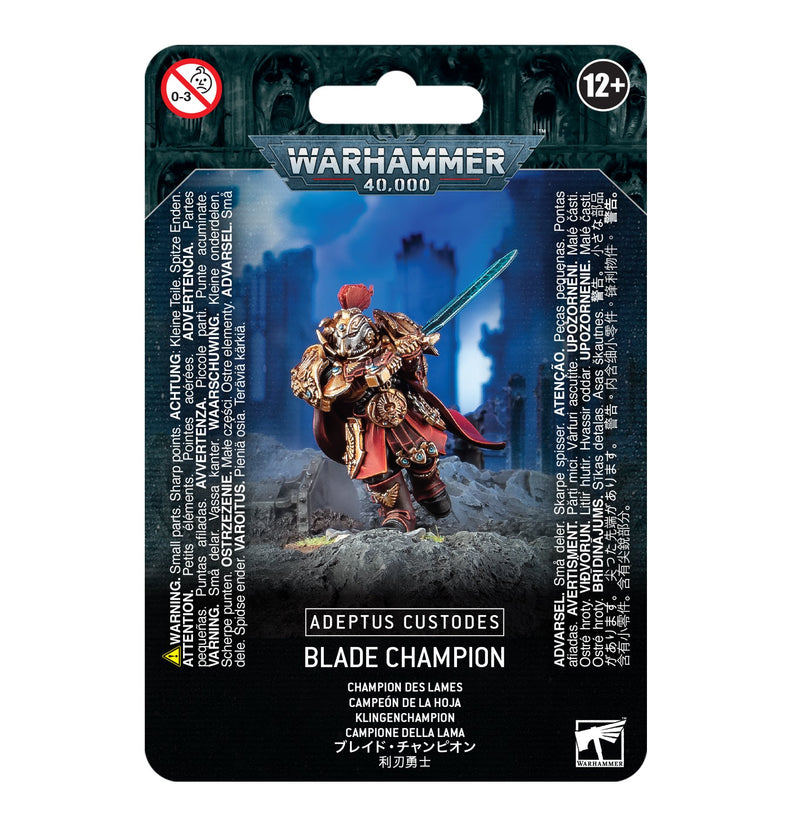 GW Warhammer 40K Adeptus Custodes Blade Champion
