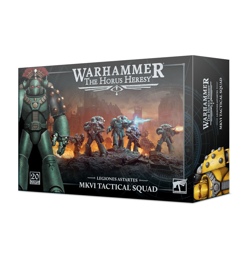 GW Warhammer Horus Heresy Legiones Astartes MKVI Tactical Squad