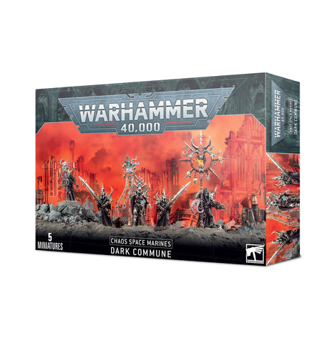 GW Warhammer 40K Chaos Space Marines Dark Commune