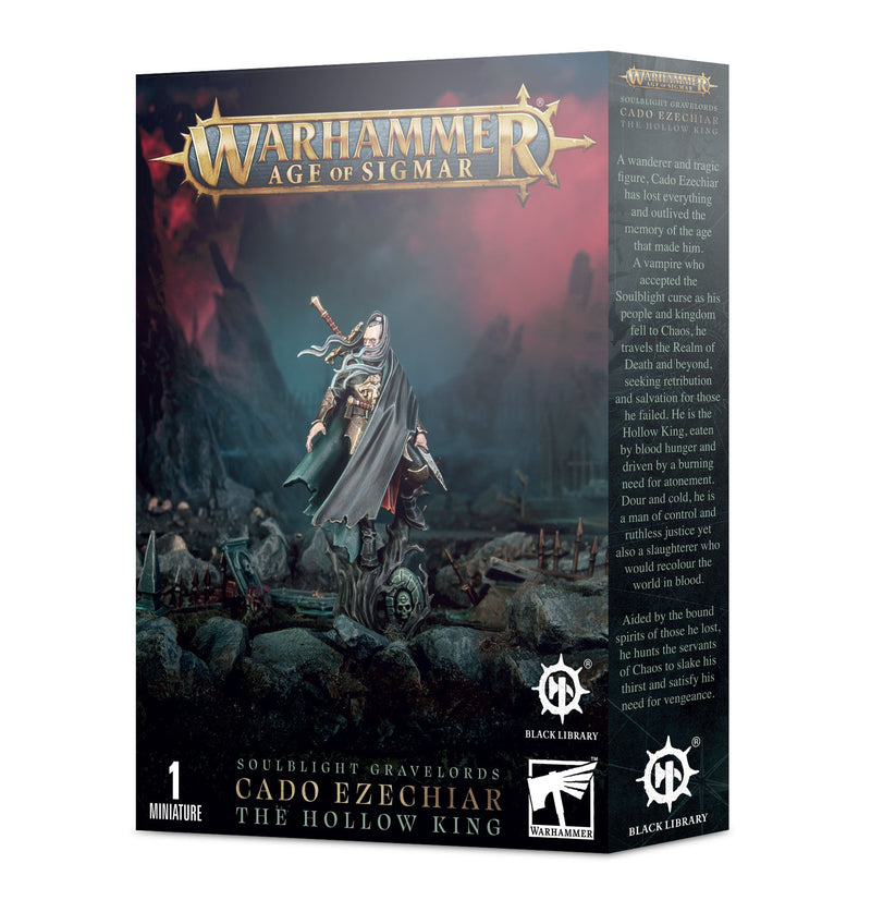 GW Age of Sigmar Soulblight Gravelords Cado Ezechiar The Hollow King
