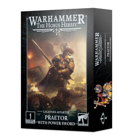 GW Warhammer Horus Heresy Legiones Astartes Praetor with Power Sword