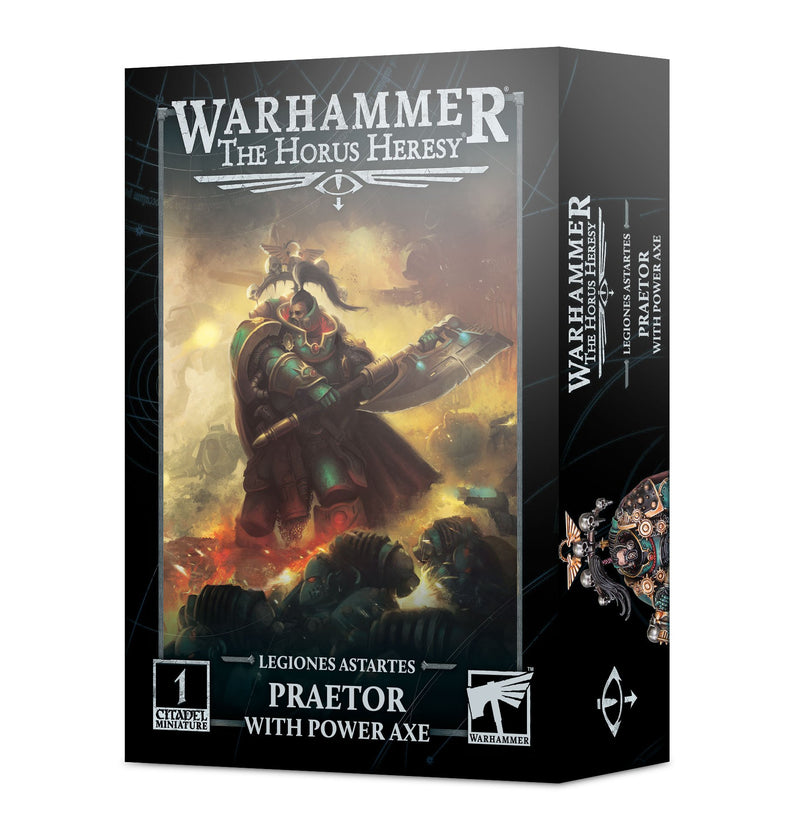 GW Warhammer Horus Heresy Legiones Astartes Praetor with Power Axe