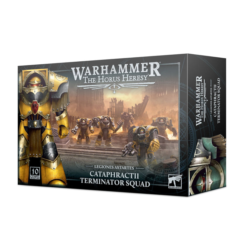 GW Warhammer Horus Heresy Legiones Astartes Cataphractii Terminator Squad