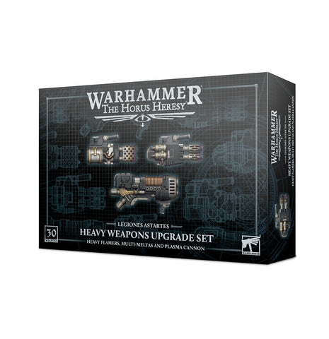 GW Warhammer Horus Heresy Legiones Astartes Heavy Weapons Upgrade Set - Heavy Flamers, Multi-meltas, and Plasma Cannons