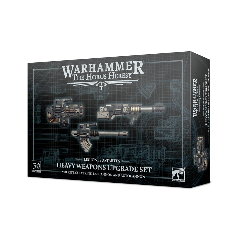 GW Warhammer Horus Heresy Legiones Astartes Heavy Weapons Upgrade Set - Volkite Culverins, Lascannons, and Autocannons