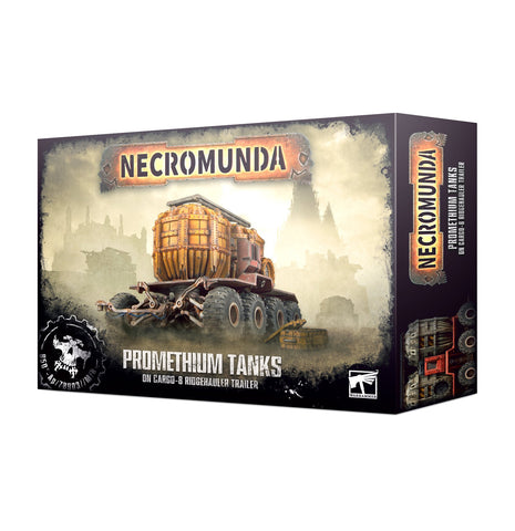 GW Necromunda Promethium Tanks on Cargo-8 Trailer