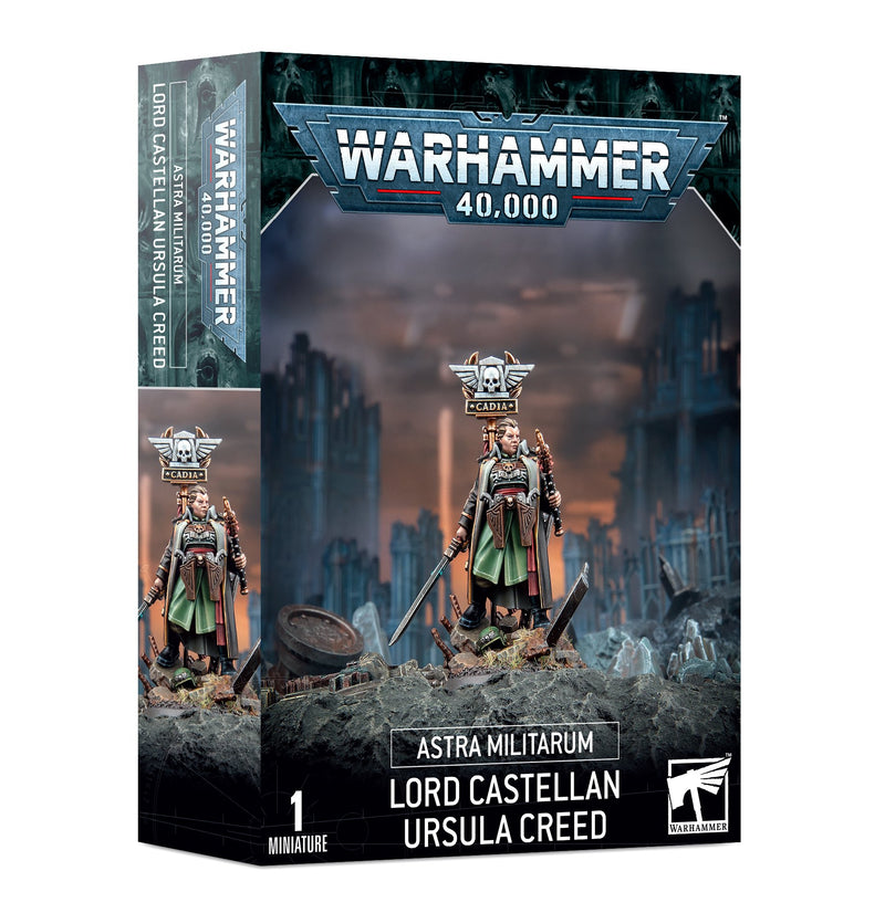 GW Warhammer 40K Astra Militarum Lord Castellan Ursula Creed