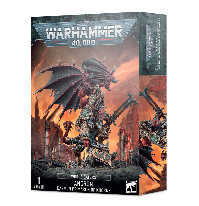 GW Warhammer 40K World Eaters Angron, Daemon Primarch of Khorne