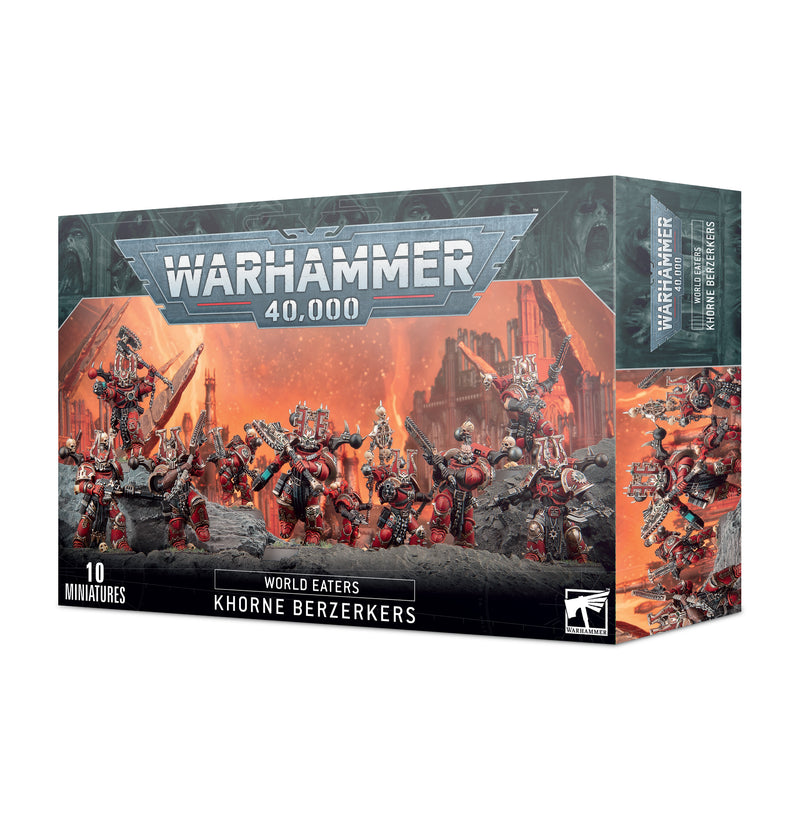 GW Warhammer 40K World Eaters Khorne Berserkers