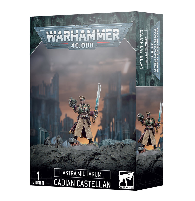 GW Warhammer 40K Astra Militarum Cadian Castellan