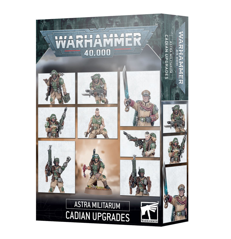 GW Warhammer 40K Astra Militarum Cadian Upgrades