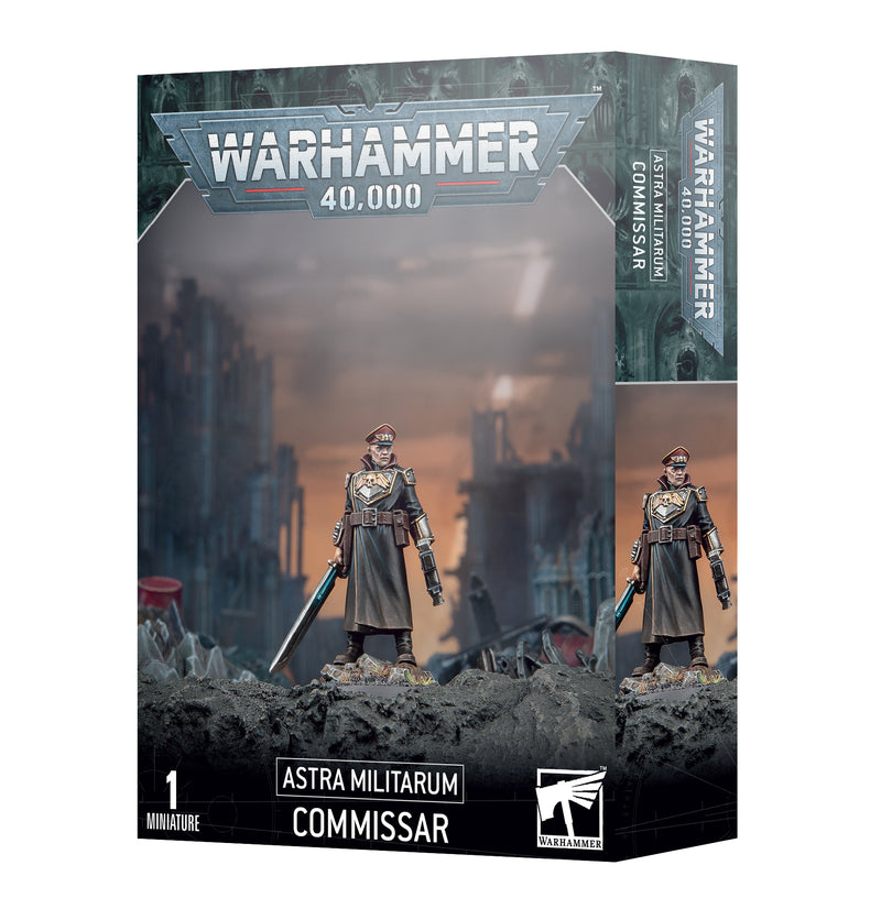 GW Warhammer 40K Astra Militarum Commissar
