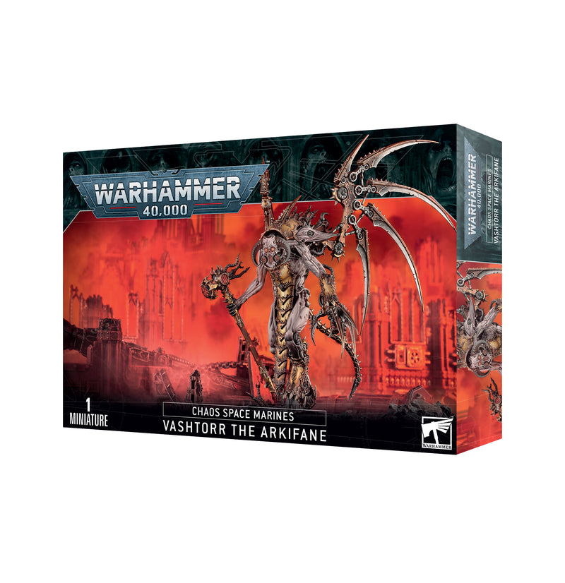 GW Warhammer 40K Chaos Space Marines Vashtorr The Arkifane