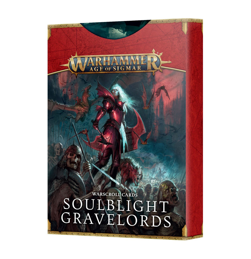 GW Age of Sigmar Soulblight Gravelords Warscroll Cards