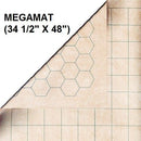 Mat Megamat Hex/Square 34"x48" Reversible