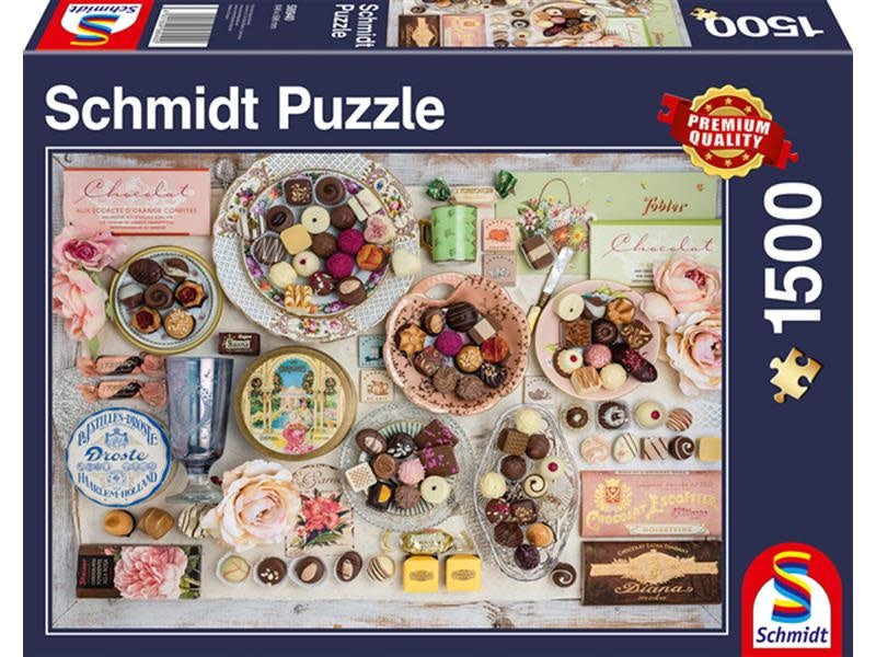 Schmidt Puzzle 1500 Nostalgic Chocolates