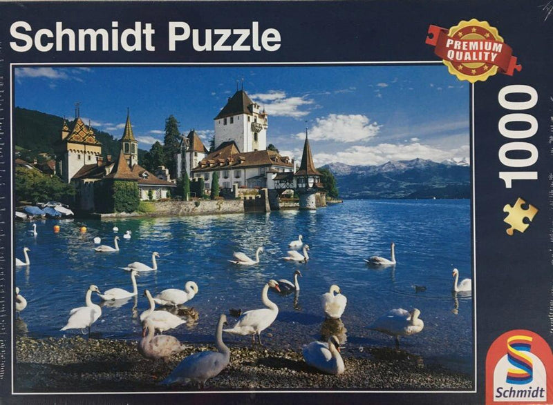 Schmidt Puzzle 1000 Lakeshore Swans