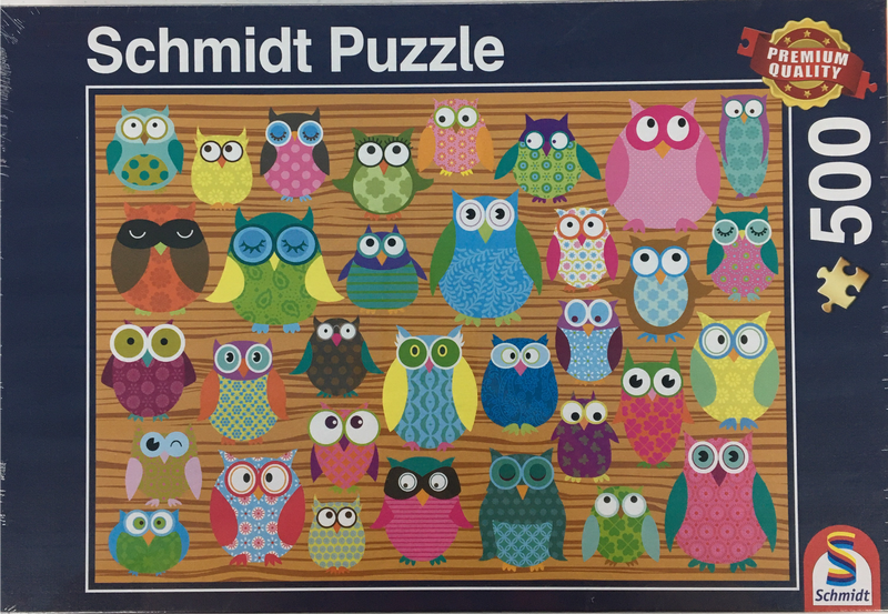 Schmidt Puzzle 500 Owls