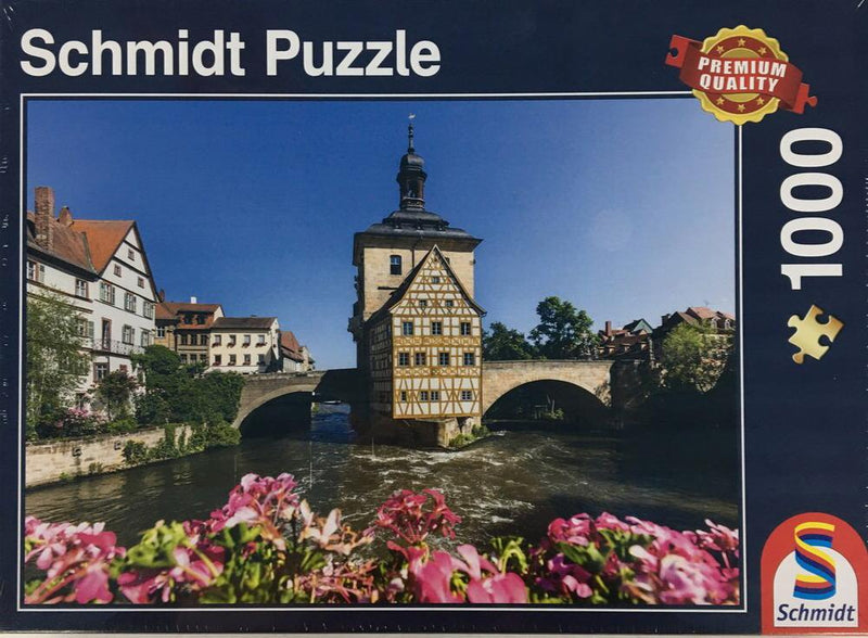 Schmidt Puzzle 1000 Bamberg Regnitz And Old Town