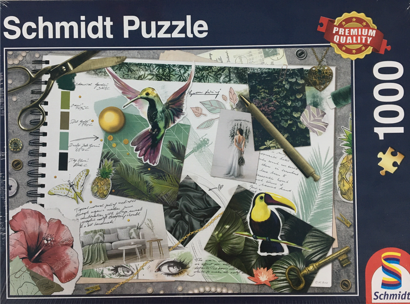 Schmidt Puzzle 1000 Moodboard