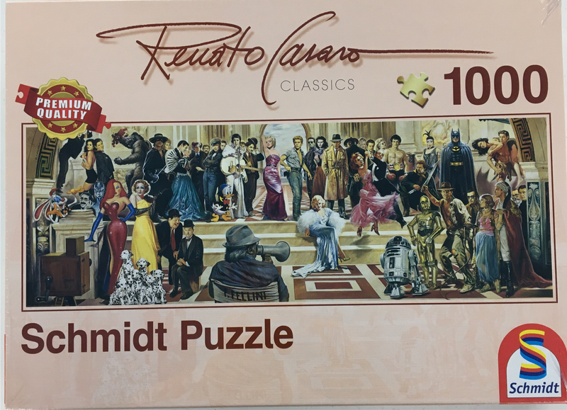 Schmidt Puzzle 1000 100 Years Of Film Panoramic