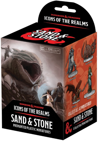 Wizkids D&D Minis Icons of the Realms 26: Sand and Stone Booster