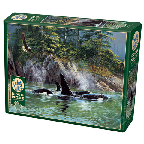 Cobble Hill Puzzle 1000 Piece Orcas