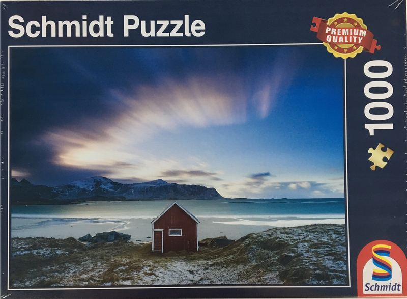 Schmidt Puzzle 1000 Hut At The Atlantic Coast