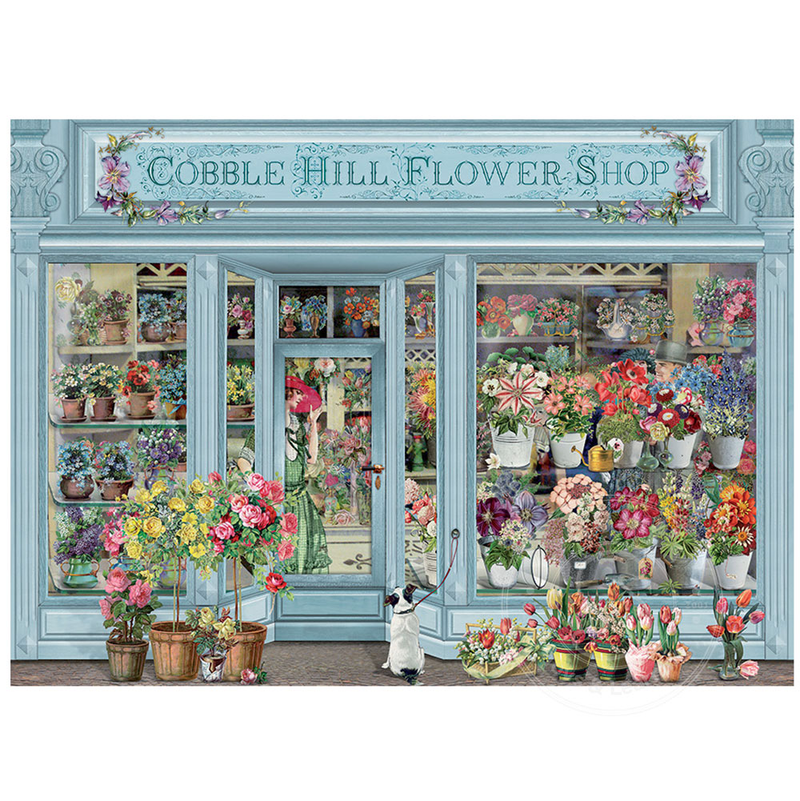 Cobble Hill Puzzle 1000 Piece Parisian Flowers