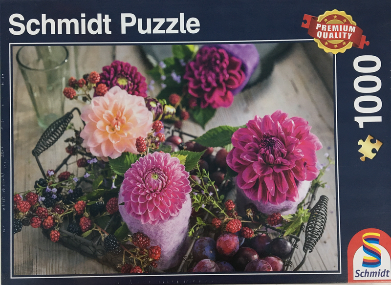 Schmidt Puzzle 1000 Berries And Flowers