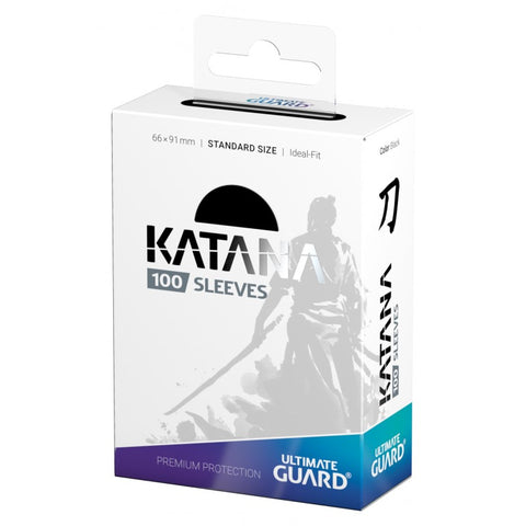 Ultimate Guard Sleeves: Katana Standard Black (100)
