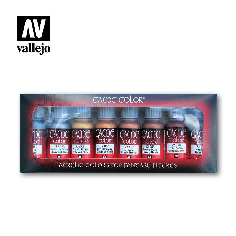 Vallejo Metallic Colors Set