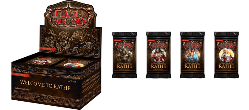FaB Flesh and Blood Welcome to Rathe Unlimited Edition Booster