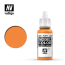 Vallejo Model Color 17ml Light Orange
