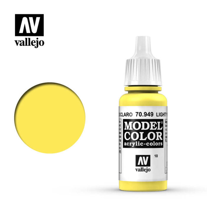 Vallejo Model Color 17ml Light Yellow