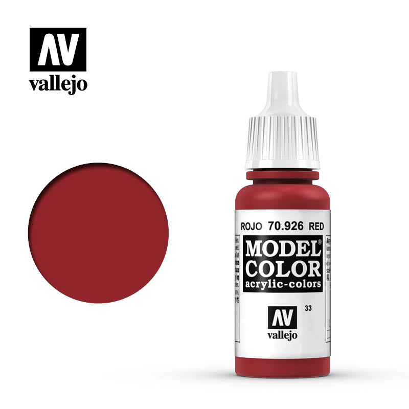Vallejo Model Color 17ml Red