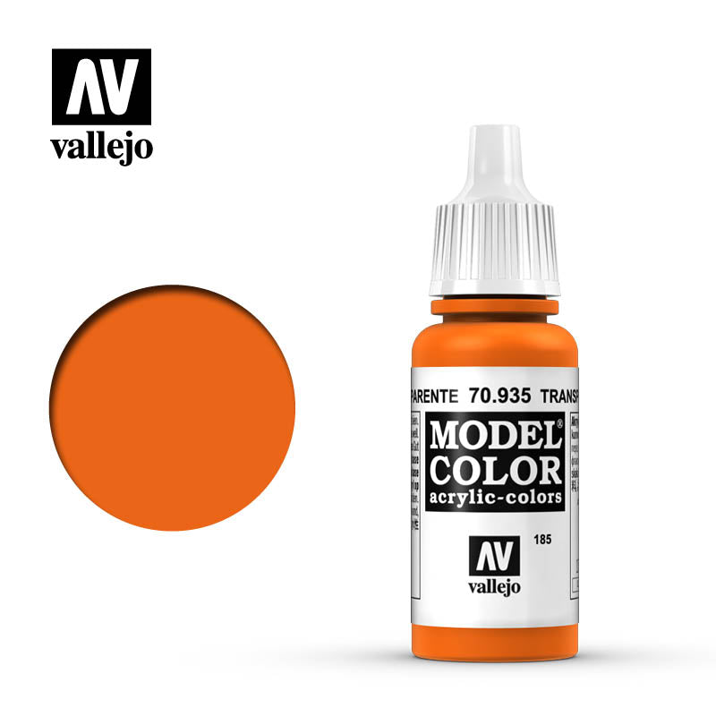 Vallejo Model Color Transparent Orange